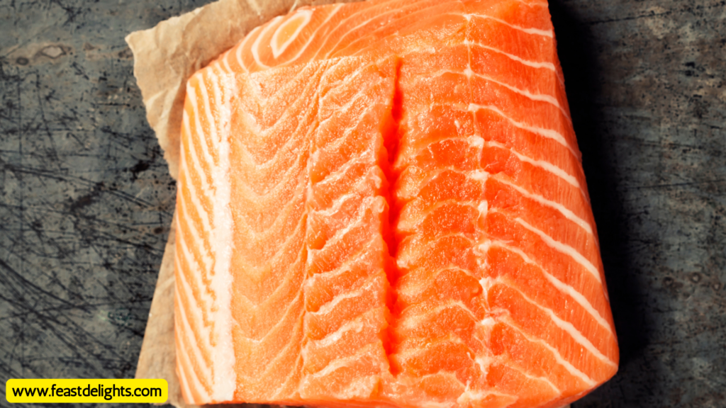Oven-Roasted Salmon Frames with Potatoes