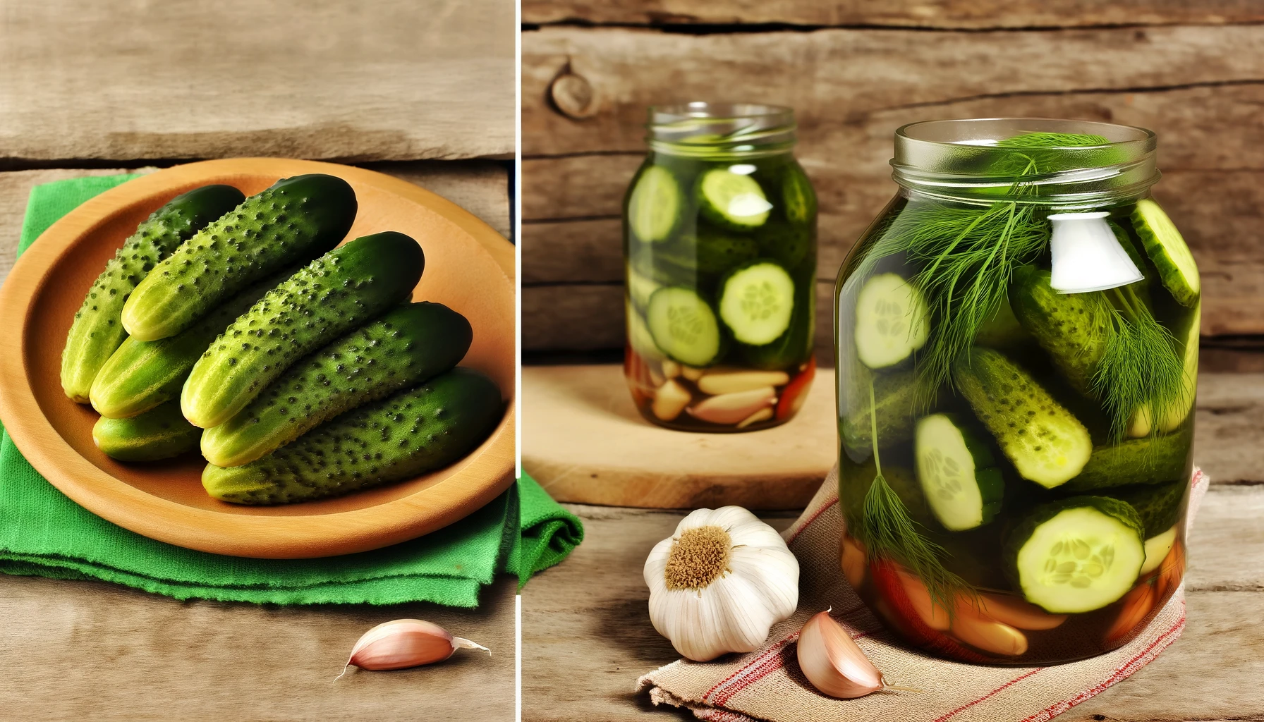 Мариновані огірки