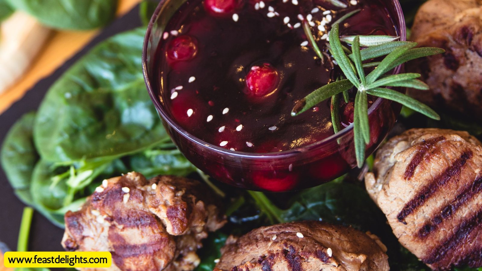 Cherry Sauce for Meat with Red Wine and Balsamic