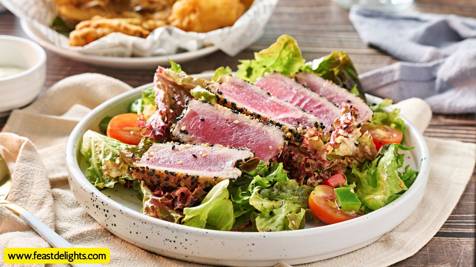 Tuna, Egg and Feta Salad
