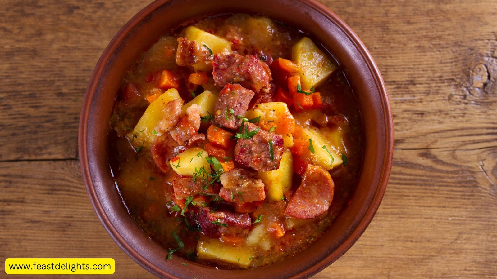 Transcarpathian Bograch with Beef and Beans
