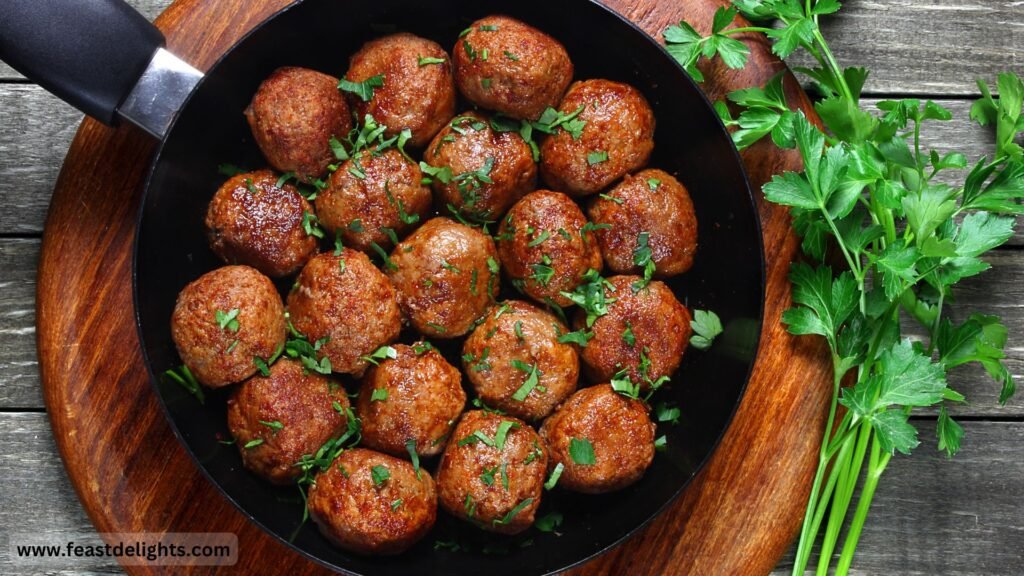 Meatballs with Tomato Cream Sauce