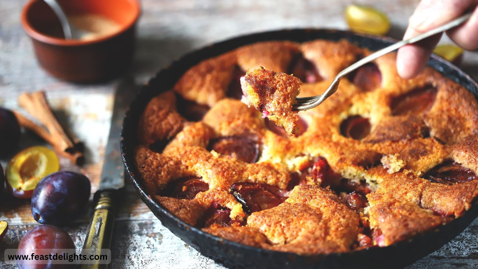 Рецепт сливового пирога: як приготувати найсмачніший десерт 1 Рецепт сливового пирога