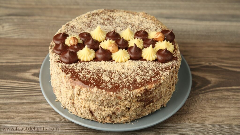 Kyiv-Style Hazelnut Meringue Cake