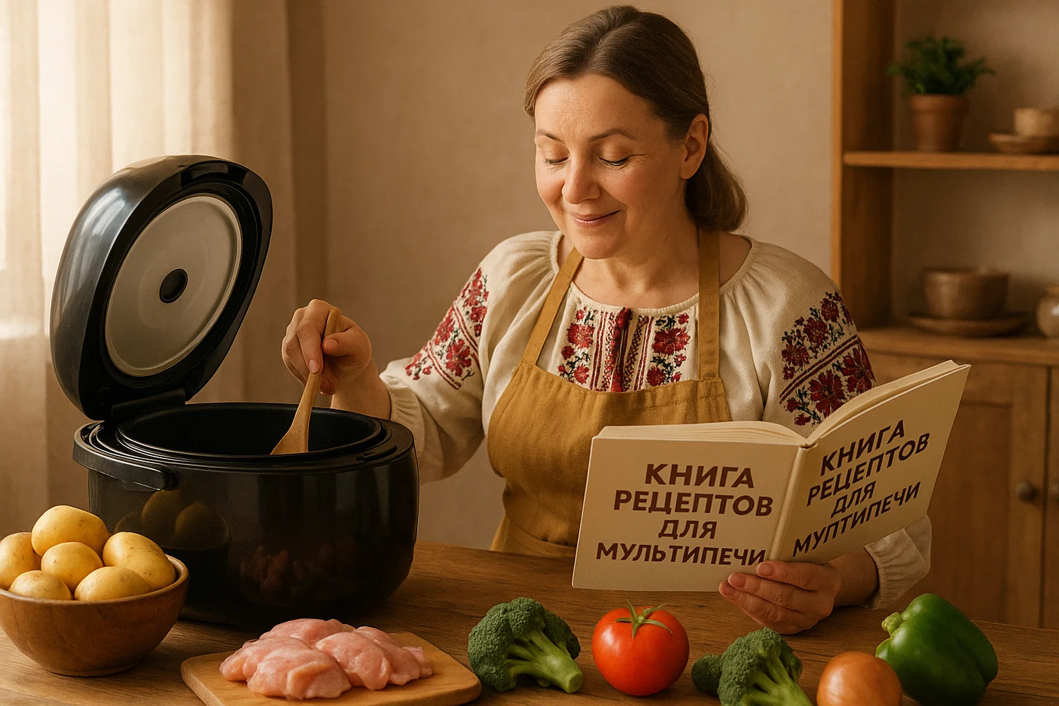Книга рецептов для мультипечи