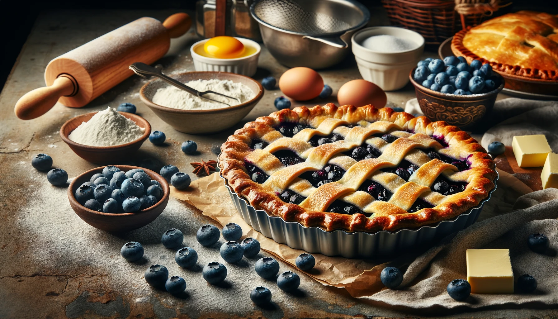 Ожиновий пиріг Рецепт зображення 