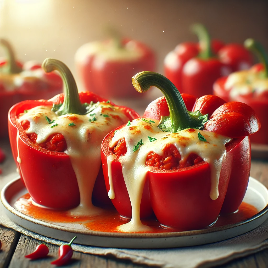 Buckwheat-Stuffed Bell Peppers