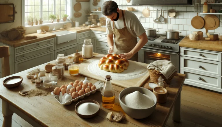 image of challah bread