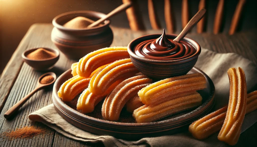 Churros with Cinnamon Sugar