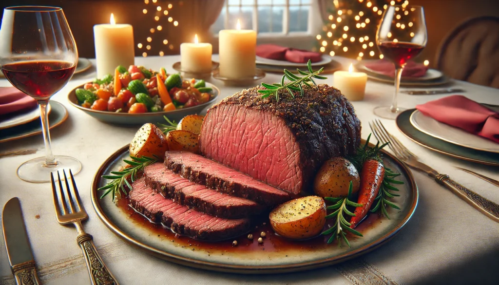 Herb and Garlic Prime Rib Roast