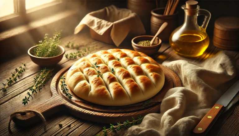 image of skillet pita bread