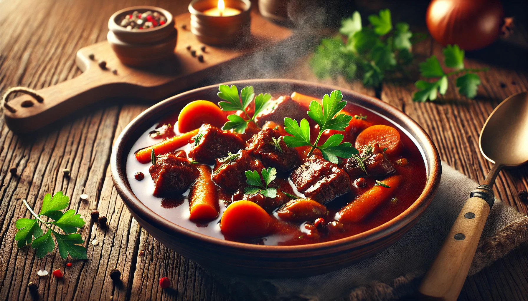 Бульйон з яловичини по-бургундськи: смачний і простий рецепт 1 Бульйон з яловичини по-бургундськи