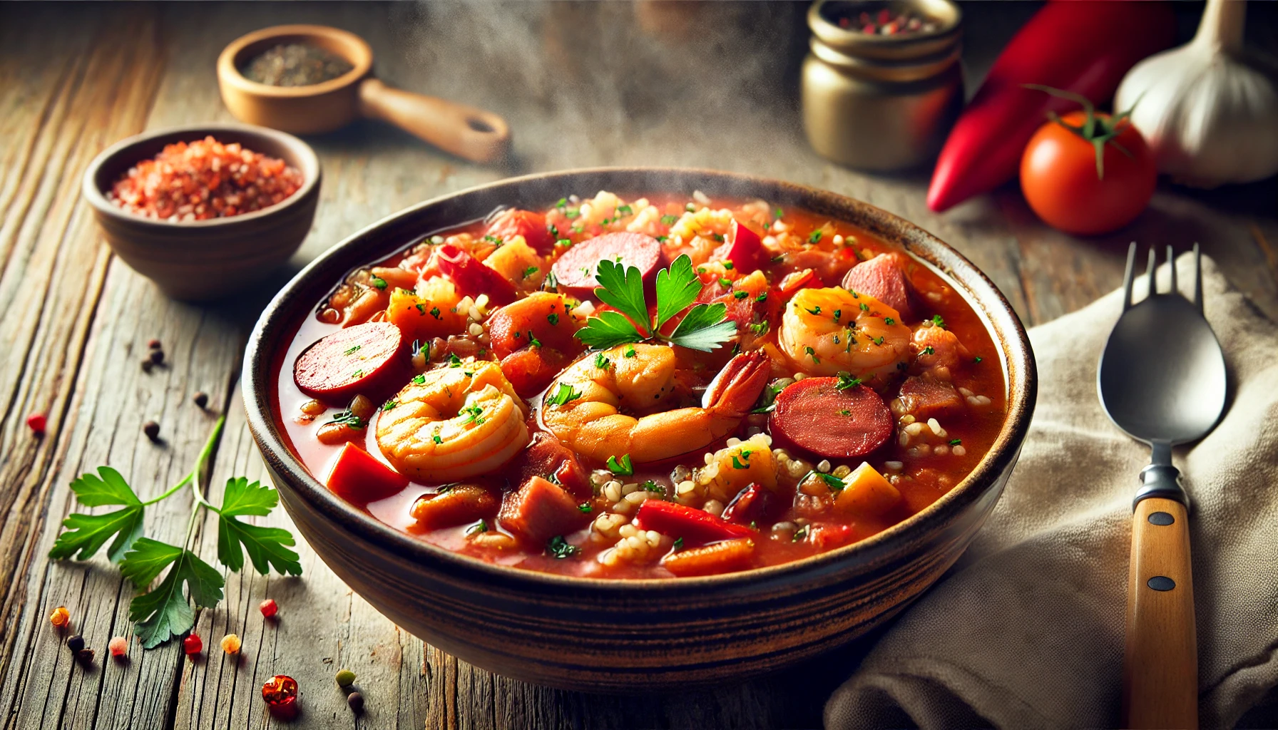 Домашній Рецепт Юморливого Жамбалайя Супу 1 Домашній Рецепт Юморливого Жамбалайя Супу