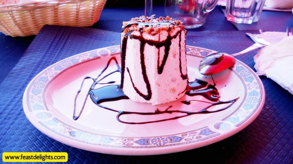Chocolate Semifreddo with Toasted Nuts
