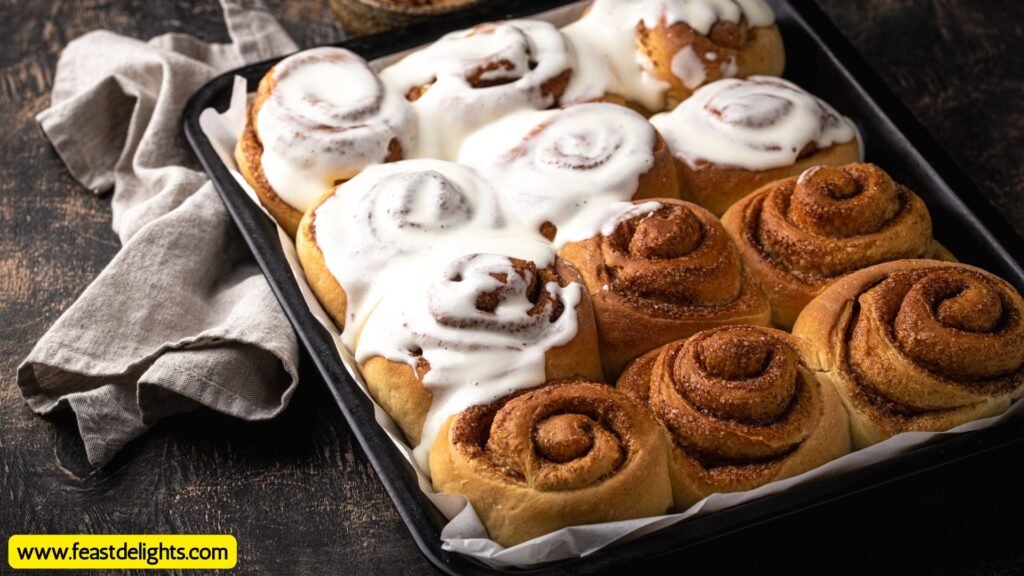 Cinnamon Roll Cream Cheese Frosting