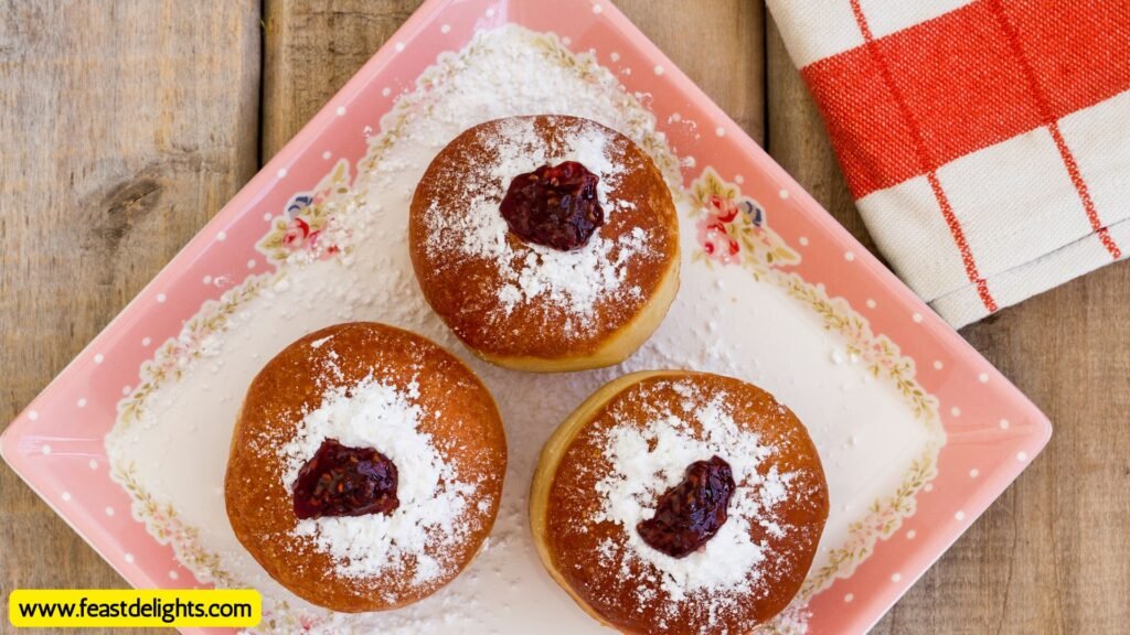 Hanukkah Sufganiyot with Jam