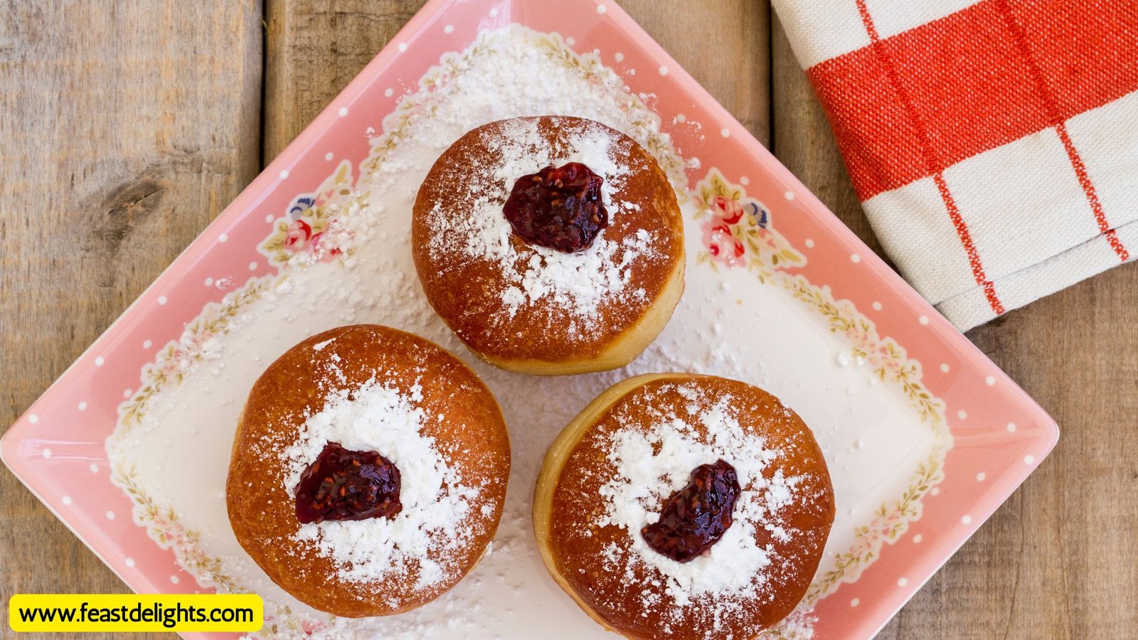 Hanukkah Sufganiyot with Jam