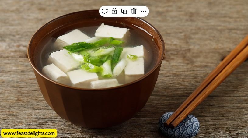 Miso Soup with Tofu and Vegetables