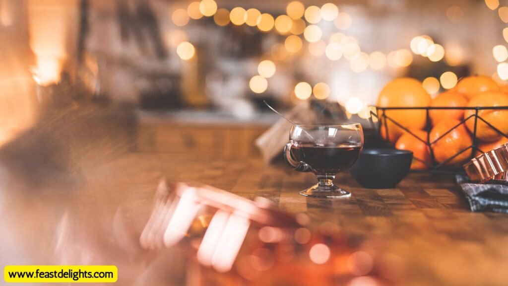 Swedish Glögg (Spiced Mulled Wine)