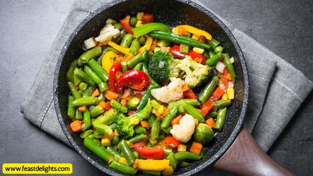 Vegetarian Tofu and Vegetable Stir-Fry