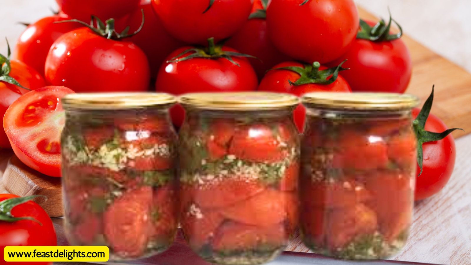 Помідори половинками рецепт: Як зберегти смак літа 1 Помідори половинками рецепт