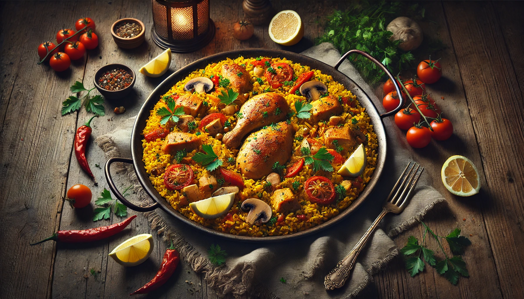 Рецепт паельї з куркою для гурманів 1 Рецепт паельї з куркою для гурманів