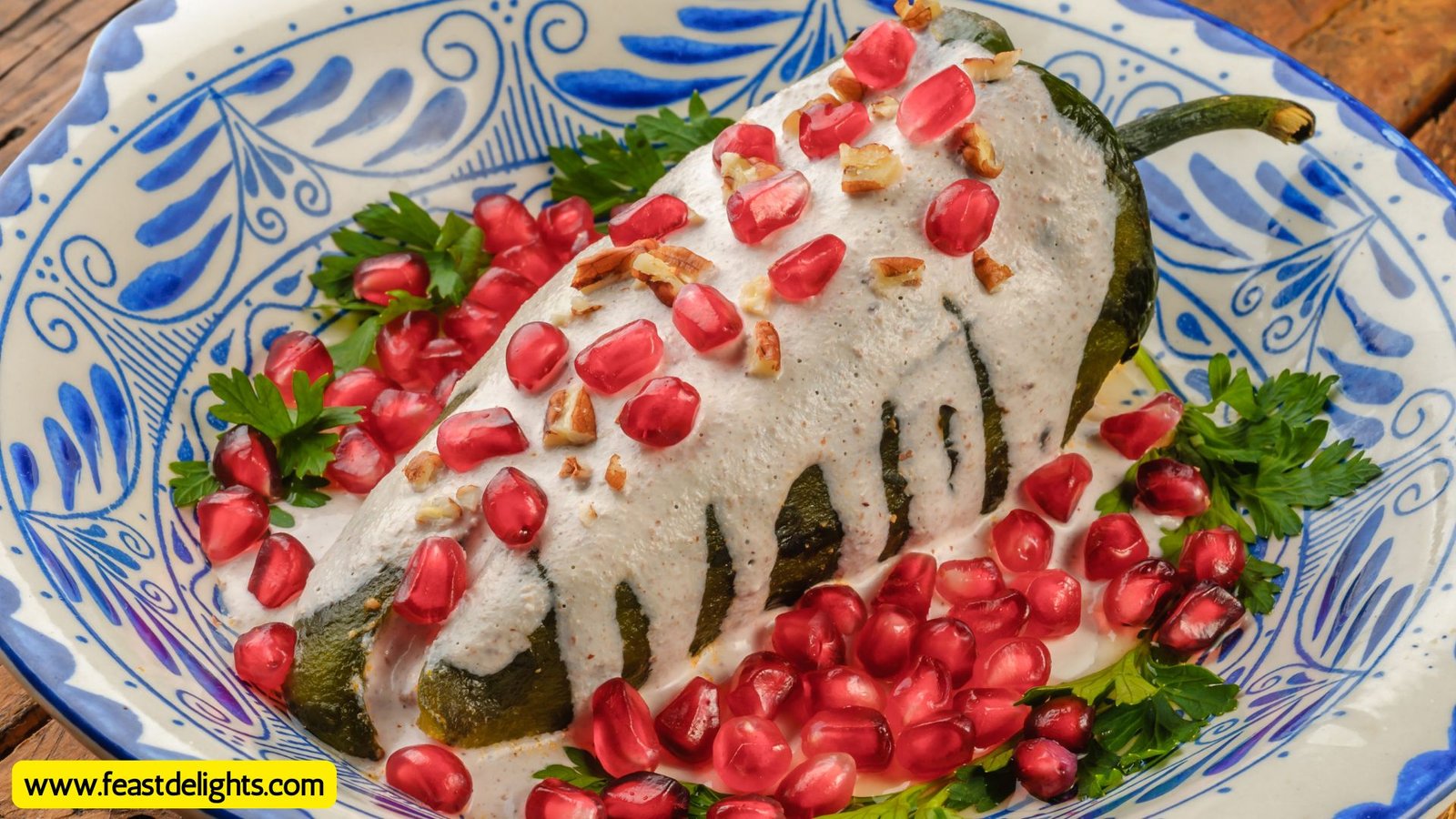 Чілес ен Ногада на День Незалежності Мексики