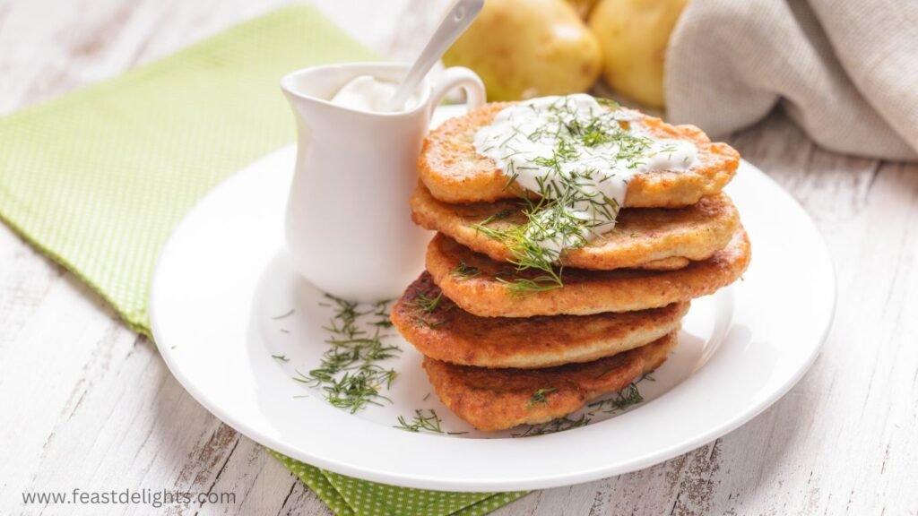 Crispy Potato Fritters