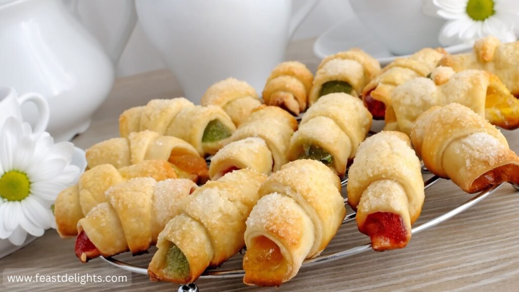 Jam-Filled Crescent Cookies