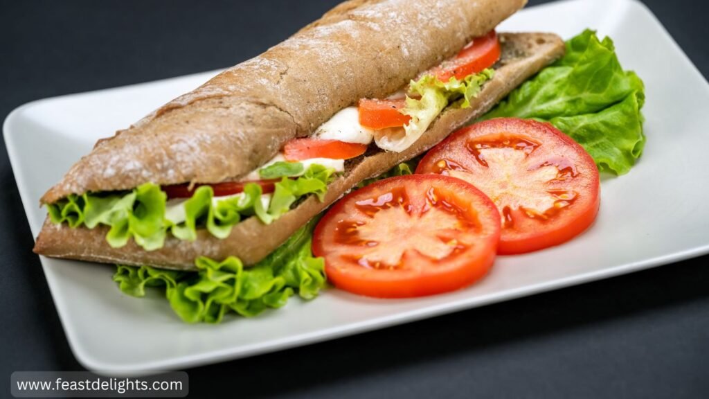 Vegetarian Caprese Sandwich