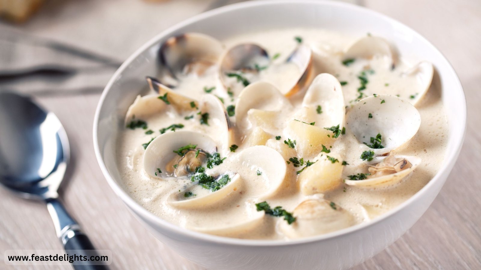 Смачний клам-чаудер: простий рецепт супу з молюсків та овочів 1 Смачний клам-чаудер