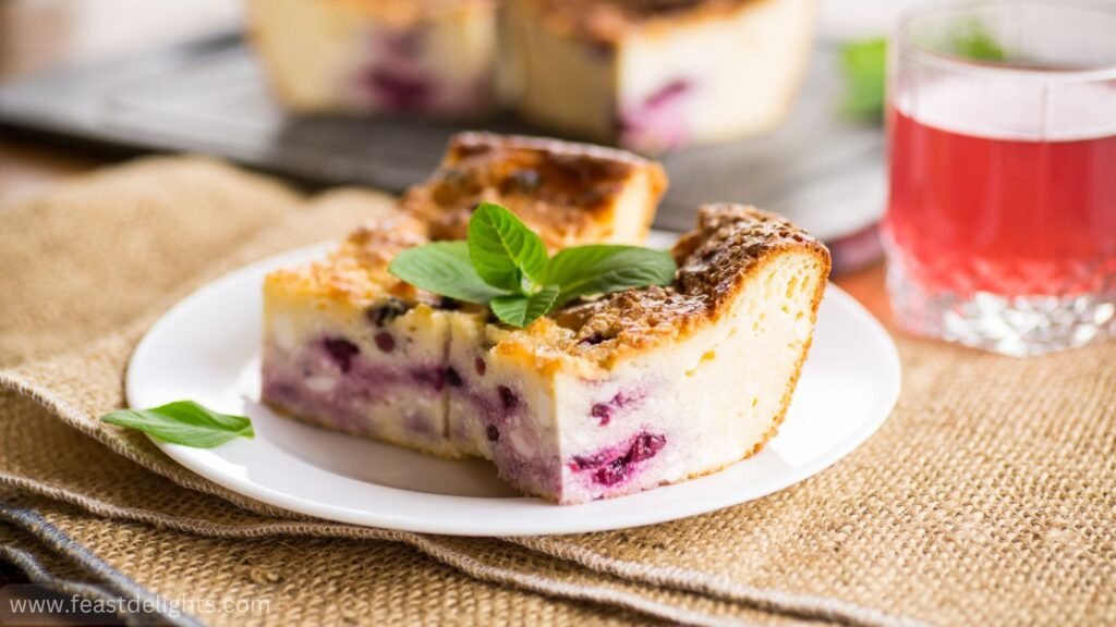 Baked Cottage Cheese Cheesecake
