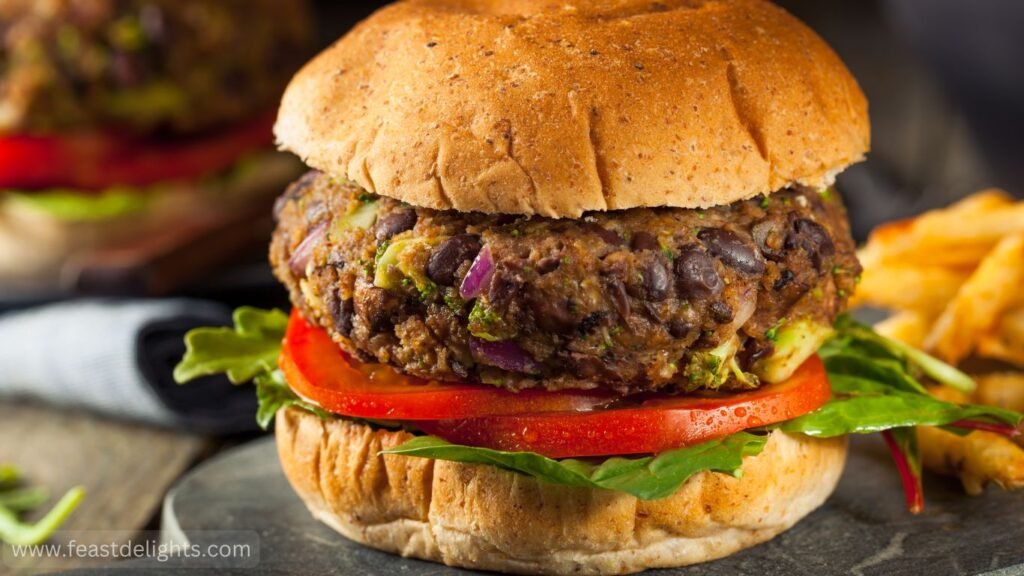 Black Bean Burgers with Oats and Cumin
