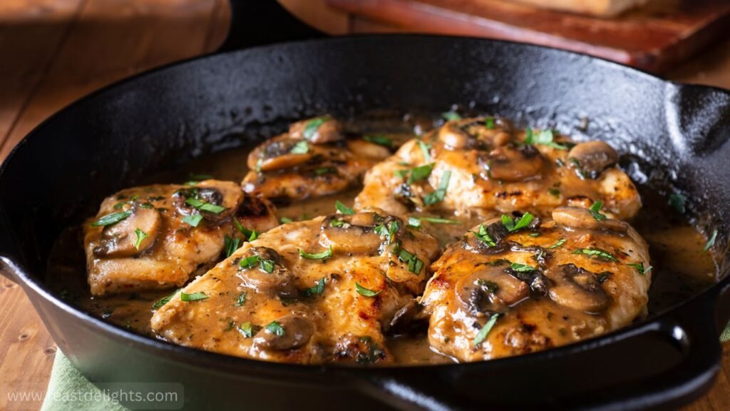 Chicken Marsala with Mushrooms