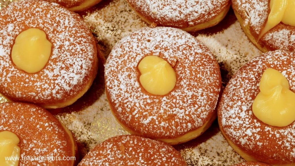 Cream Puffs with Vanilla Whipped Cream