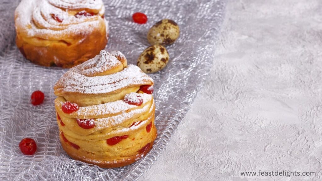 Easter Craffin with Raisins and Lemon