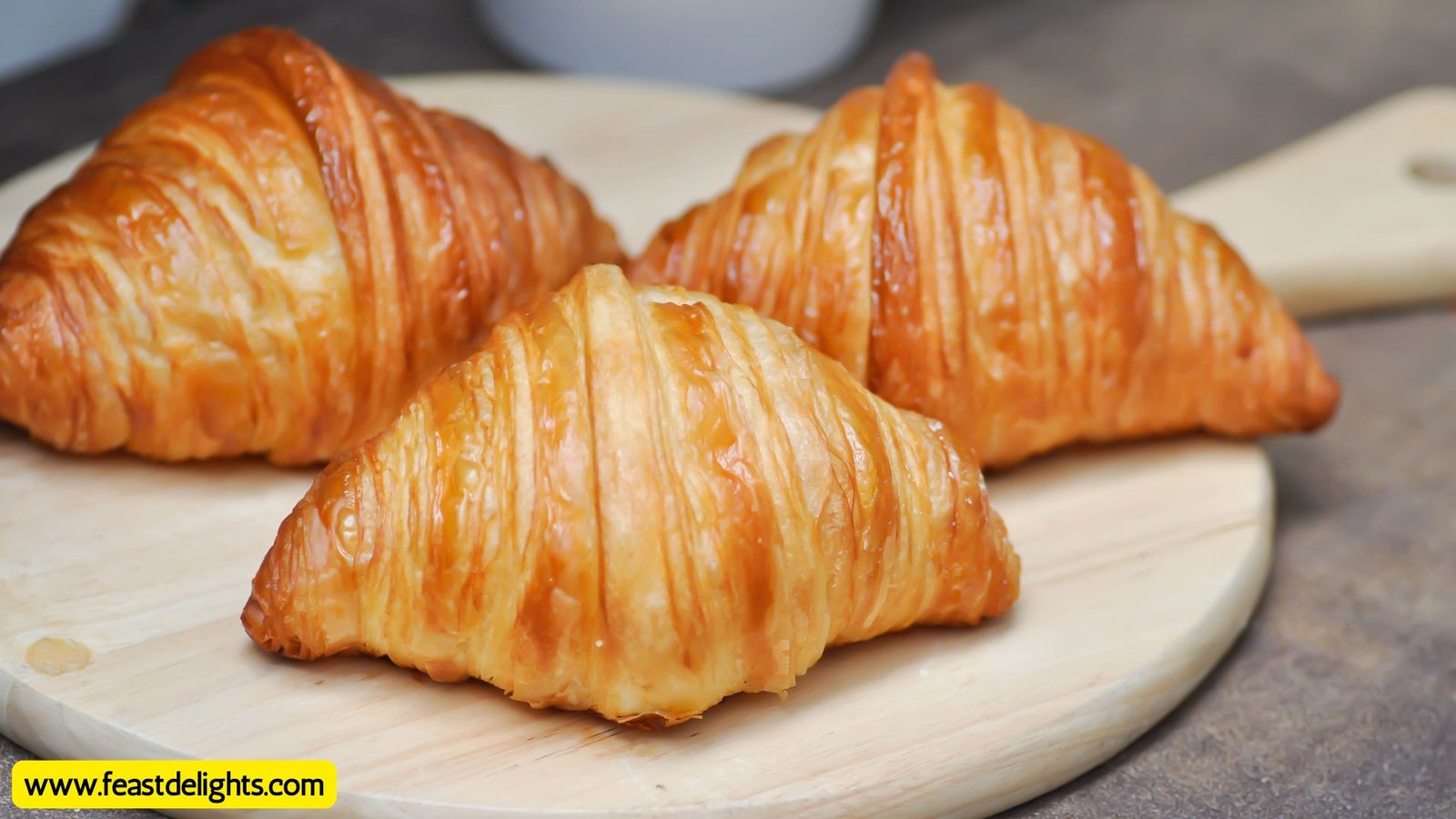 Homemade Butter-Laminated Croissants