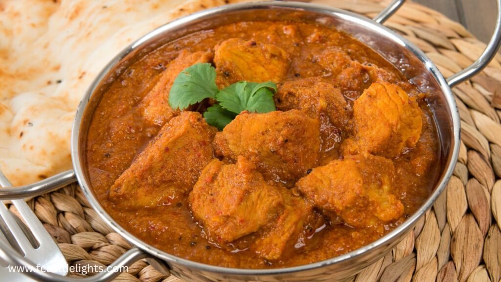 Pork Vindaloo with Vinegar and Spices