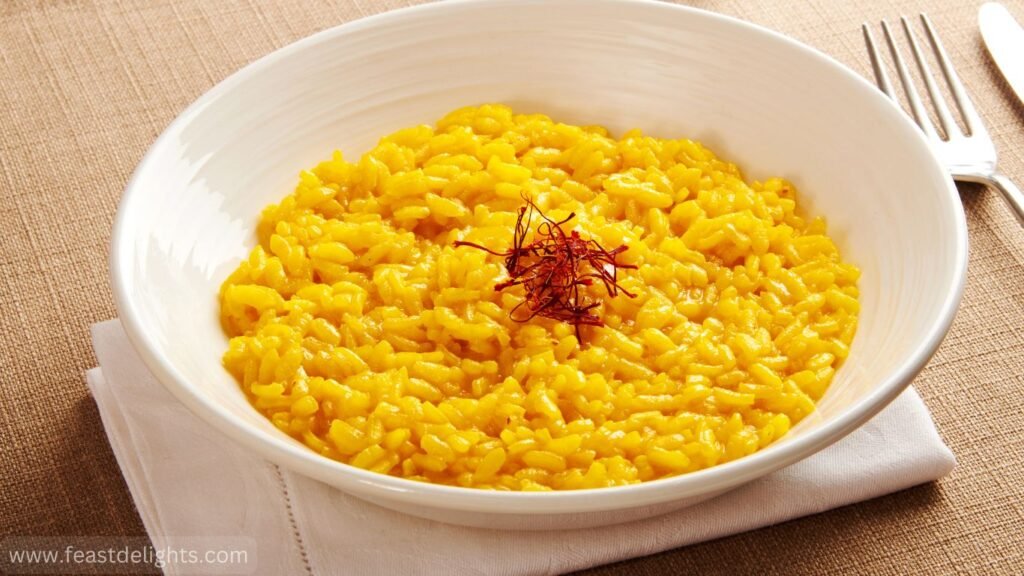Risotto alla Milanese with Saffron