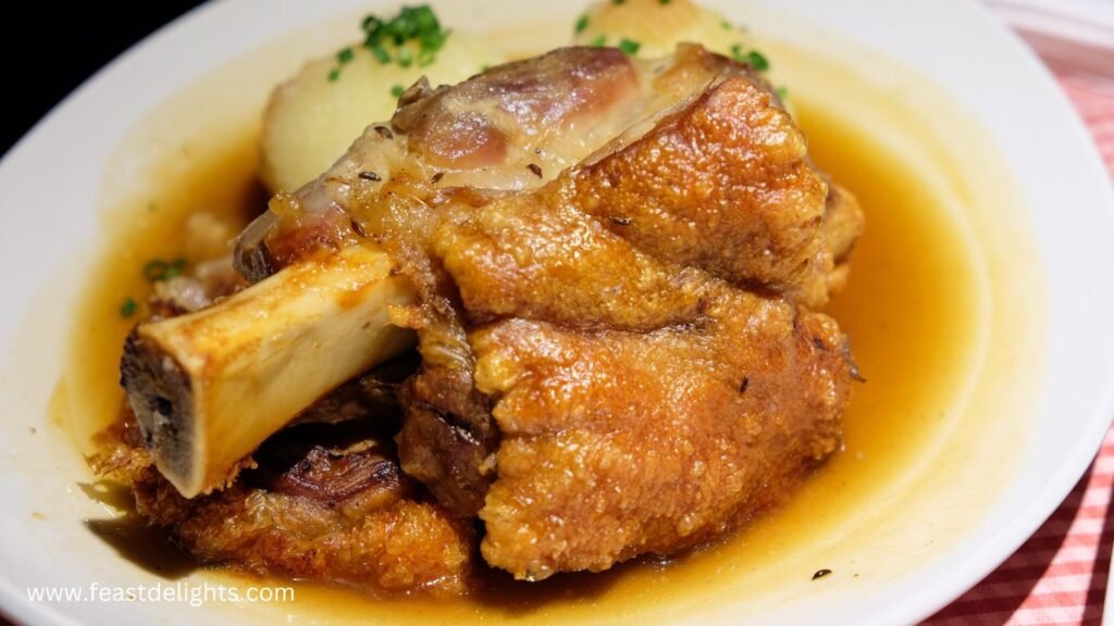 Roast Pork Knuckle with Crisp Crackling