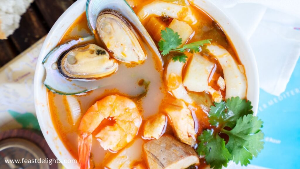 Seafood Bouillabaisse-Style Soup