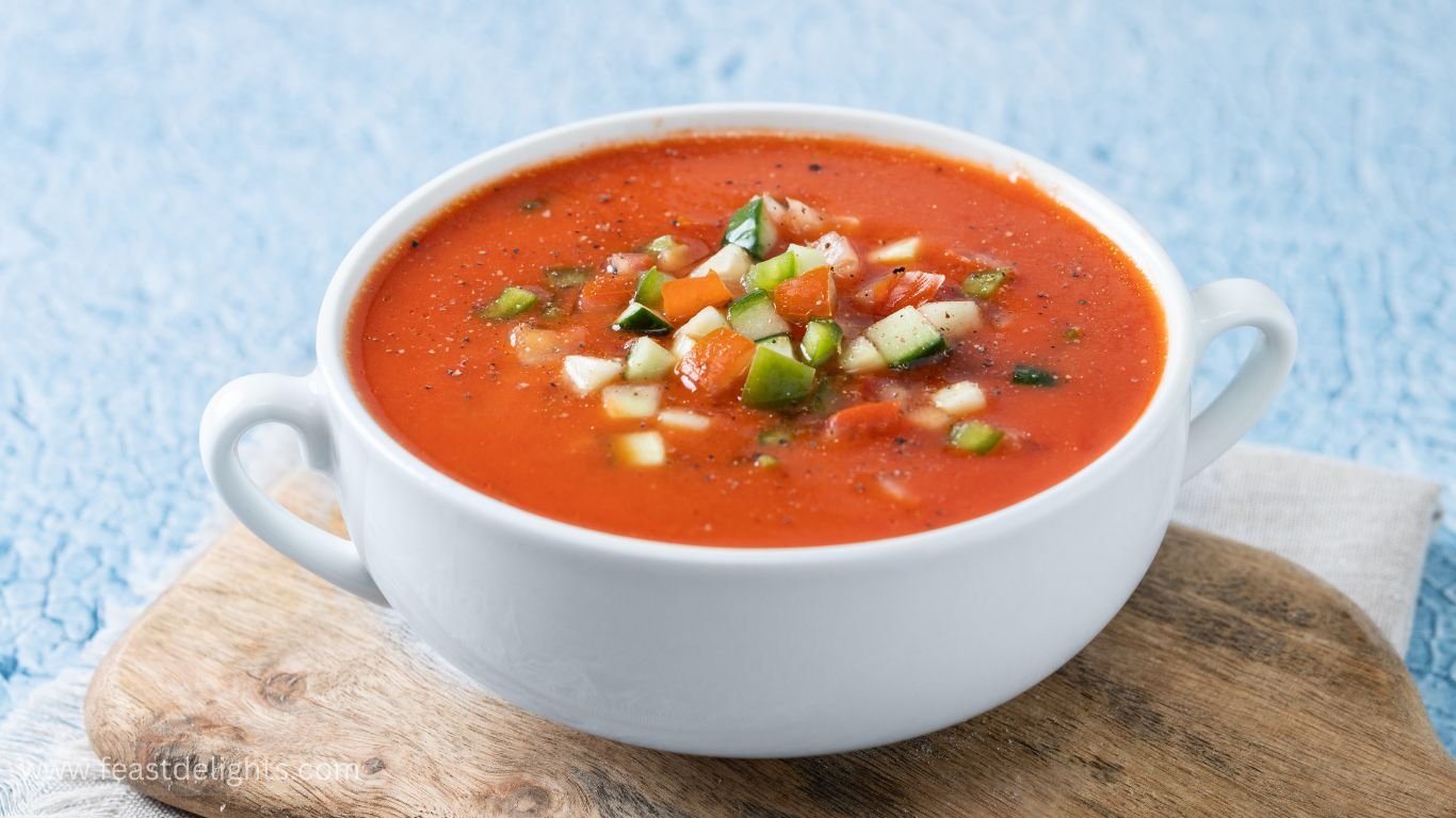 Рецепт Газпачо (Холодний Томатний Суп): Літня Свіжість 1 Рецепт Газпачо