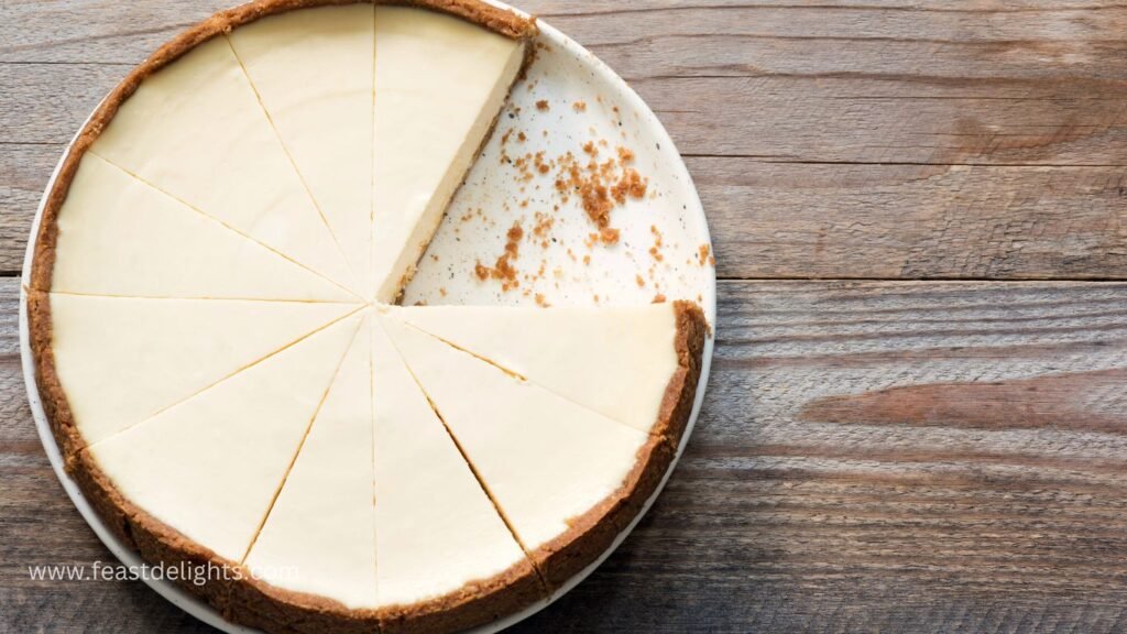 Classic Baked Cheesecake with Berry Topping