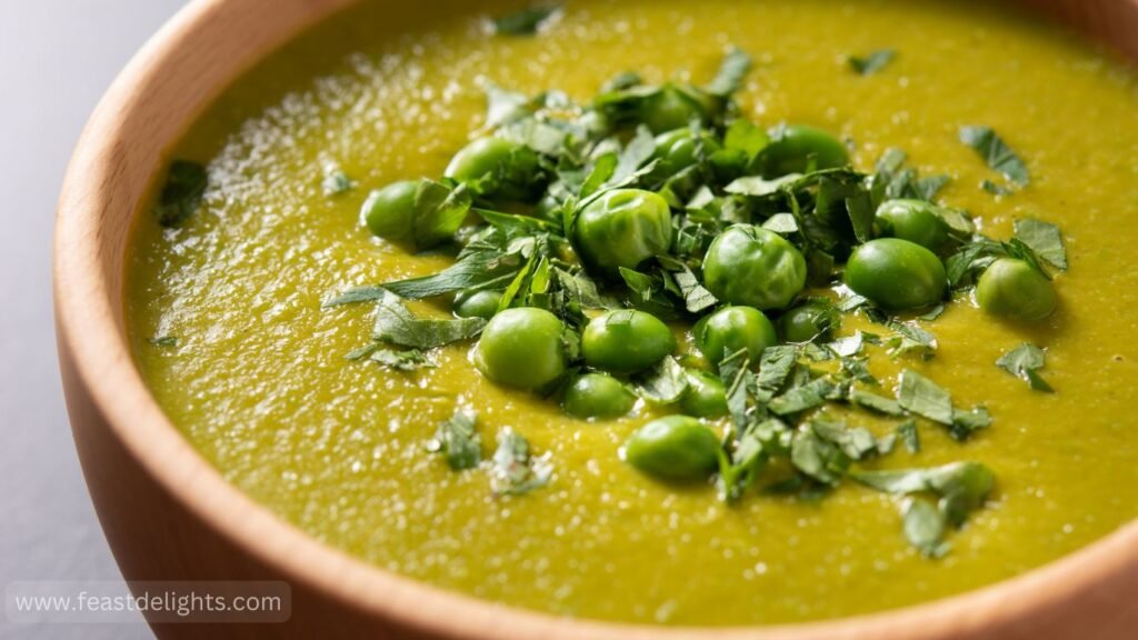 Creamy Green Pea Soup