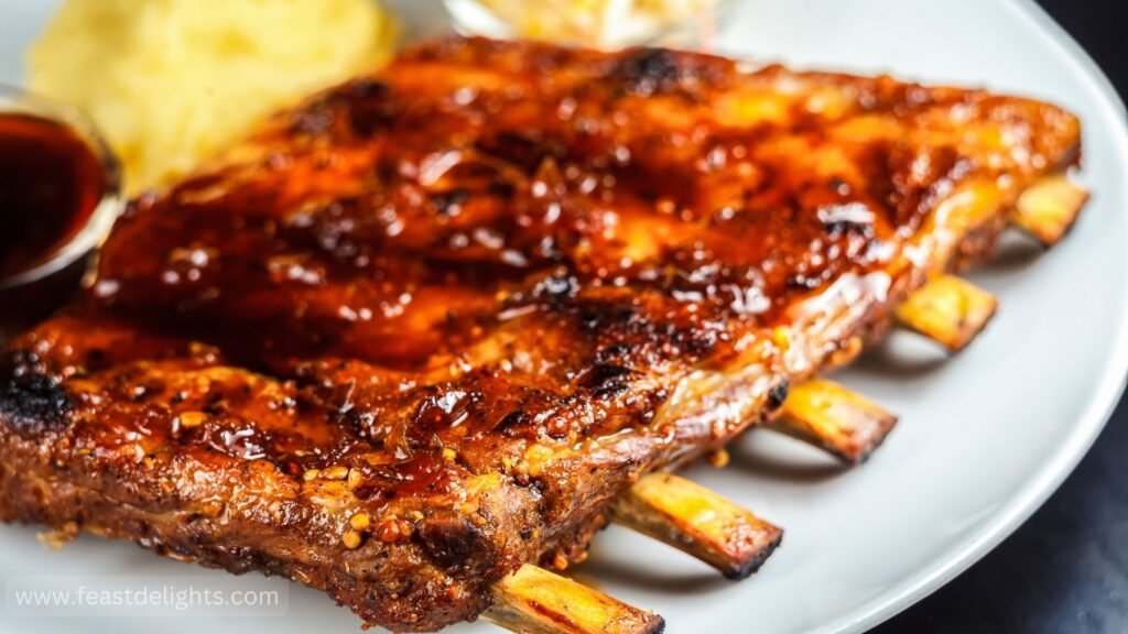 Oven-Baked Barbecue Pork Ribs