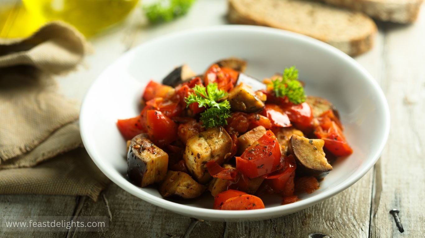 Капоната: Рецепт сицилійського салату з баклажанами та овочами 1 Капоната