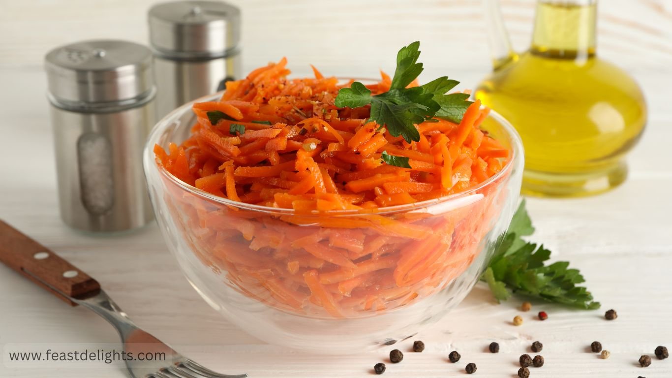 Koryo-Saram-Style Spiced Carrot Salad