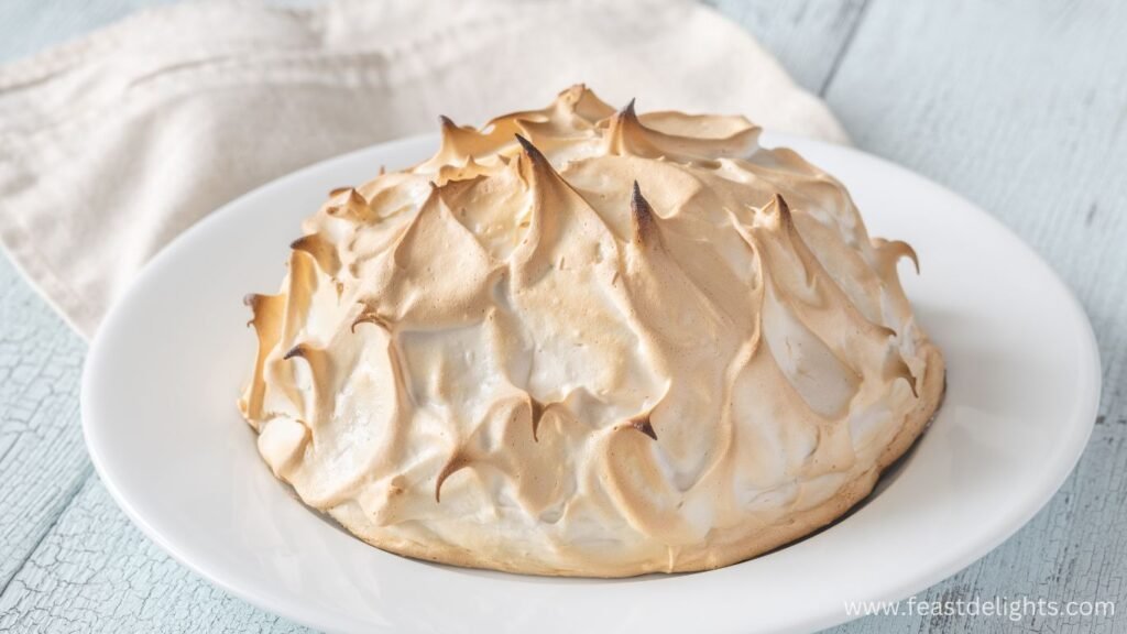 Baked Alaska with Swiss Meringue
