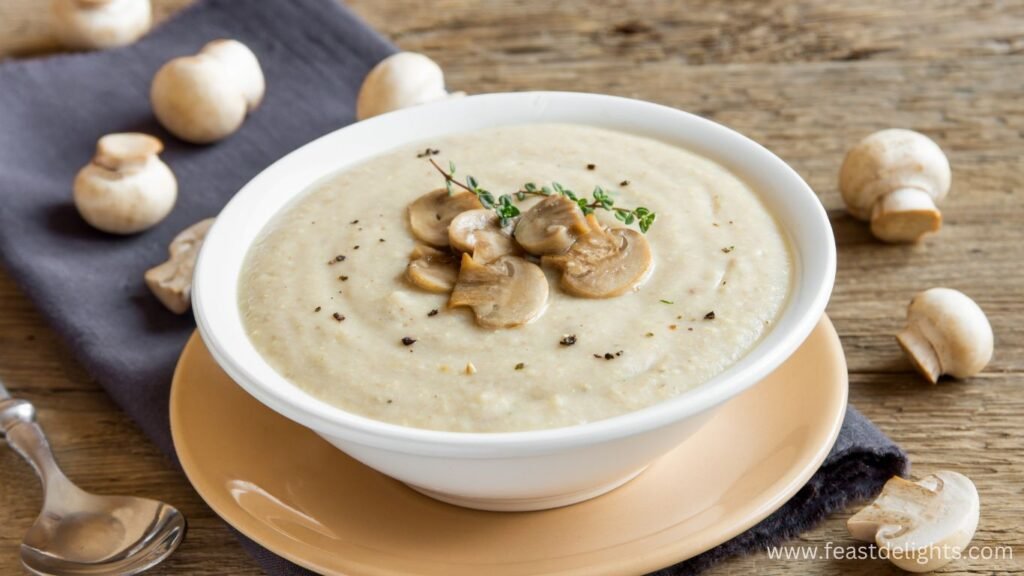 Creamy Mushroom Soup with Potato