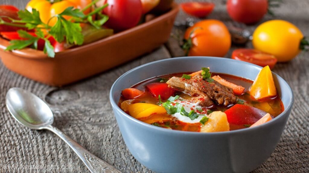Hungarian Bogrács Beef Stew